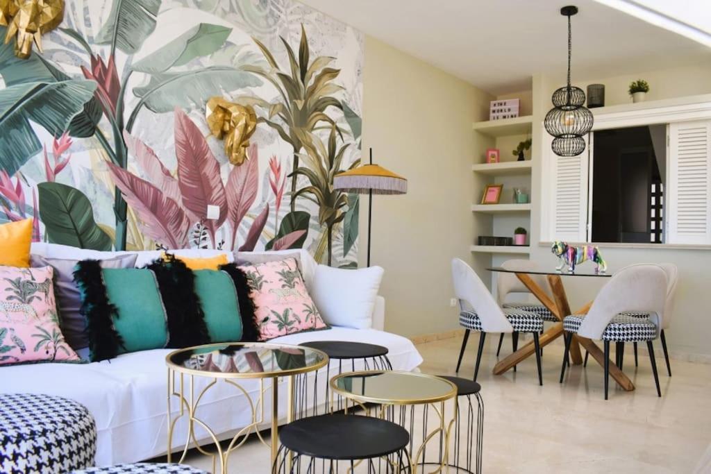 Coqueto Atico Duplex Mijas Costa Apartman Santa Fe de los Boliches Kültér fotó
